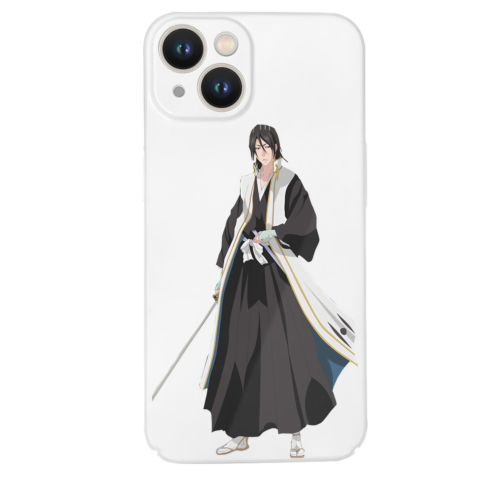 （画像用） ブリーチ くちき びゃくや BLEACH Kuchiki Byakuya 【iPhone 14シリーズ対応】ハードケース